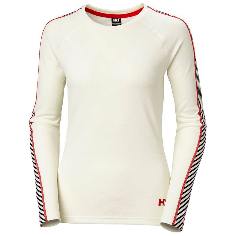 Helly Hansen Womens Lifa Active Stripe Crew Baselayer-1